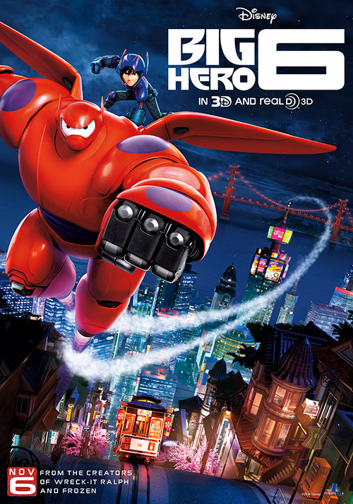 انیمیشن جدید و فوق العاده زیبا Big Hero 6 + دوبله فارسی
